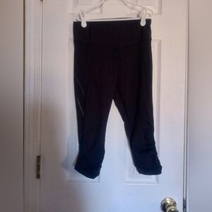 Lululemon Athletica Black Capris